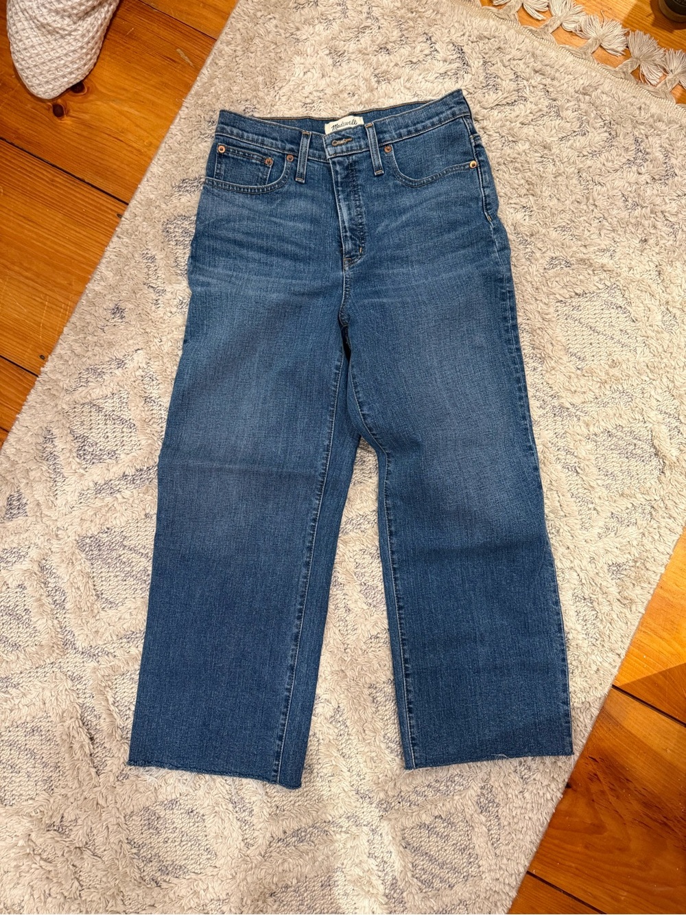 Madewell Slim Wide-Leg Crop